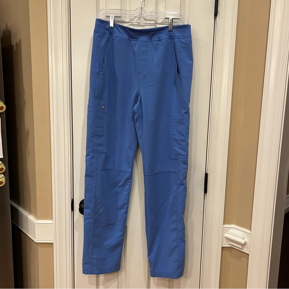 Figs Scrub Set Men's Ceil Blue Medium Leon Three Pocket Top Axim Cargo - Picture 7 of 11